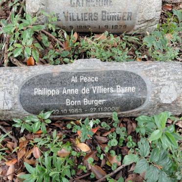 BURGER David De Villiers 1896-1952 & Catherine 1893-1979 :: BURGER Christopher George De Villiers 1935-2014 :: BYRNE Philippa Anne De Villiers nee BURGER 1963-2008_4