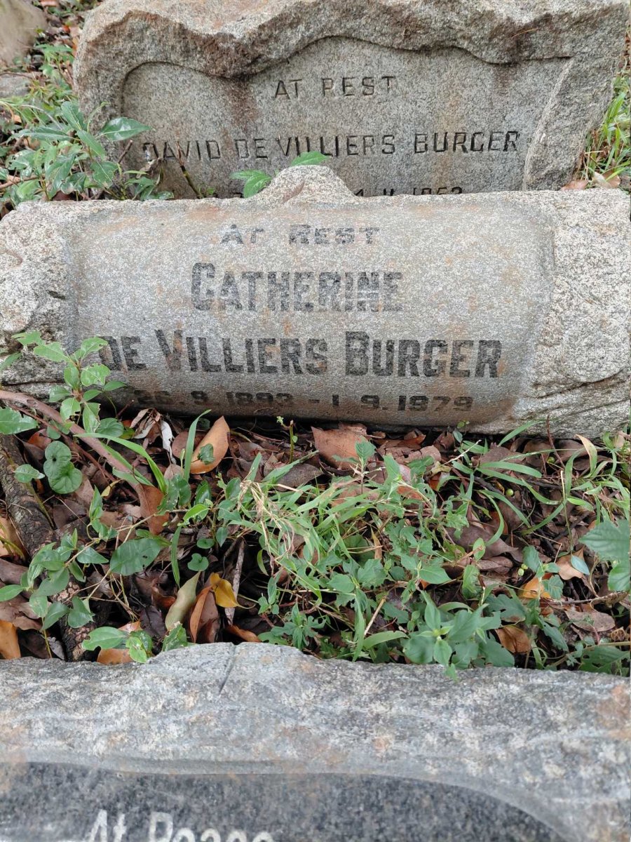 BURGER David De Villiers 1896-1952 & Catherine 1893-1979 :: BURGER Christopher George De Villiers 1935-2014 :: BYRNE Philippa Anne De Villiers nee BURGER 1963-2008_3