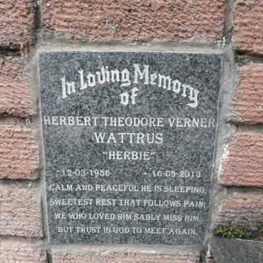 WATTRUS Herbert Theodore Verner 1956-2013