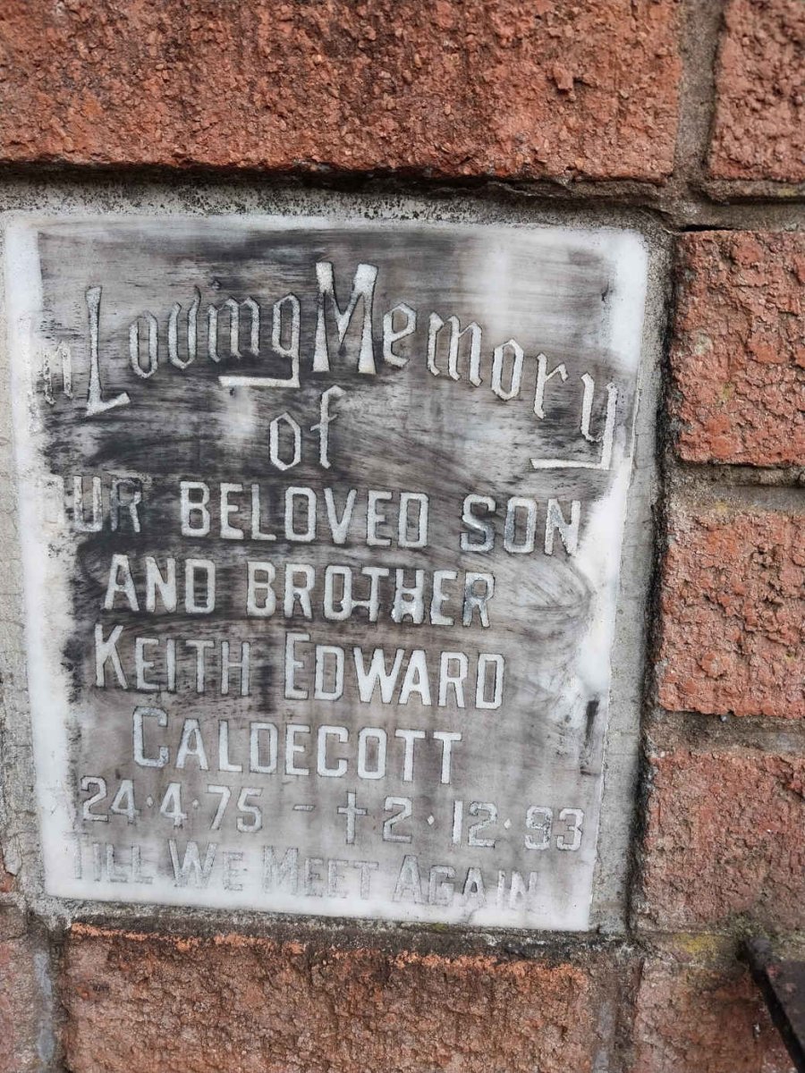 CALDECOTT Keith Edward 1875-1953