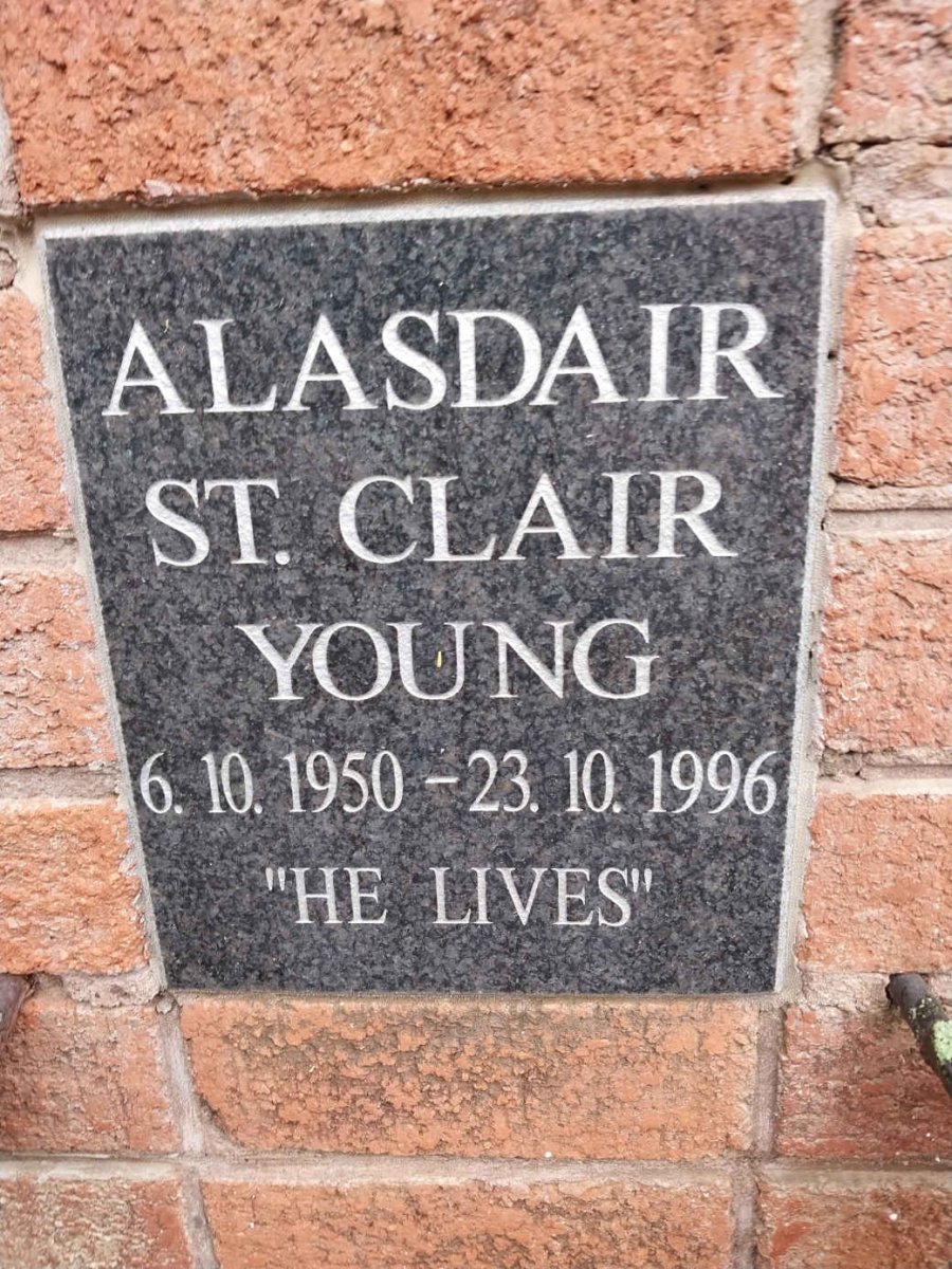 YOUNG Alasdair St. Clair 1950-1996