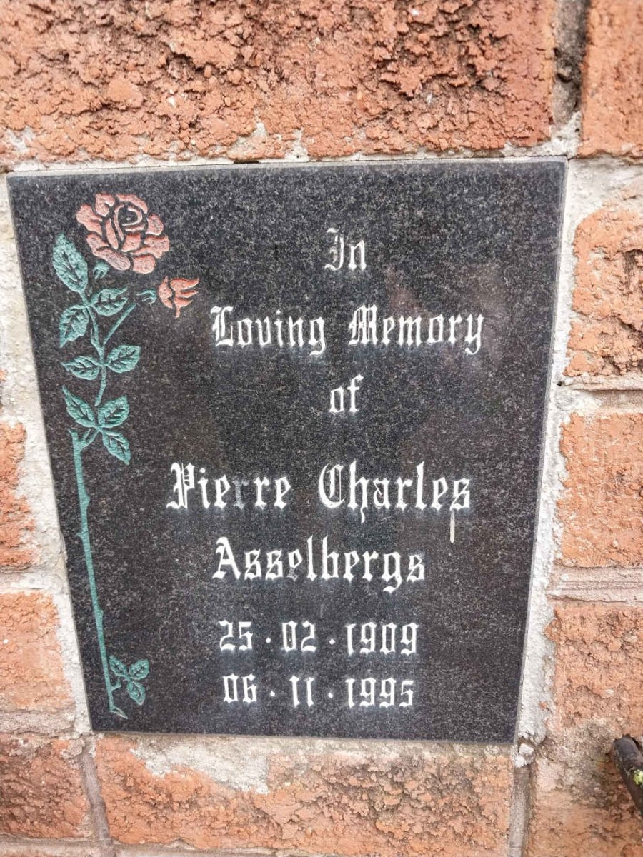 ASSELBERGS Pierre Charles 1909-1995