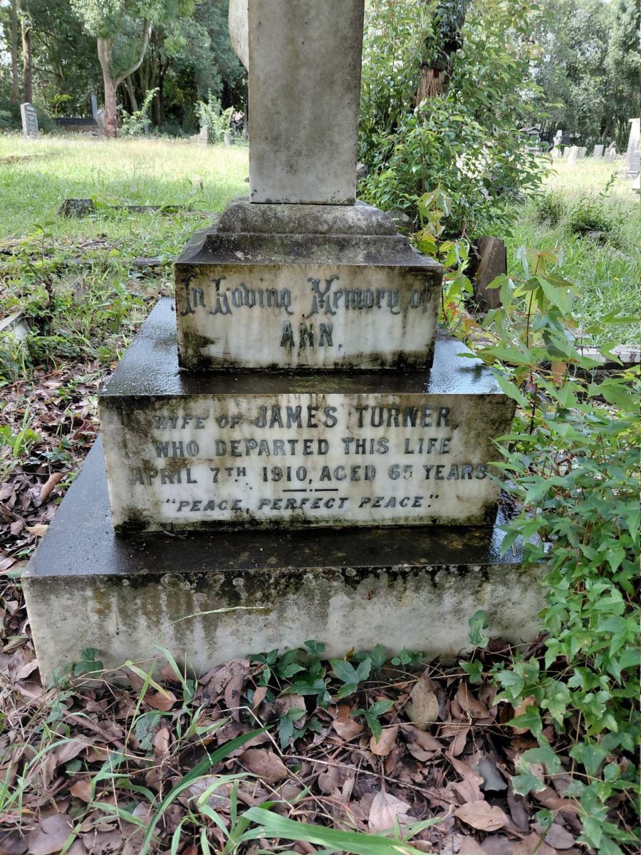 TURNER Ann -1910