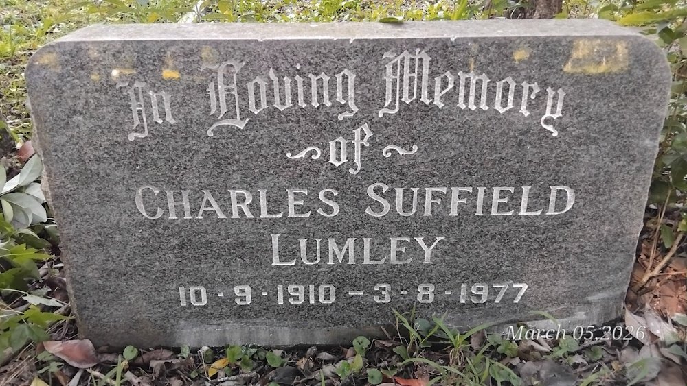 LUMLEY Charles Suffield 1910-1977