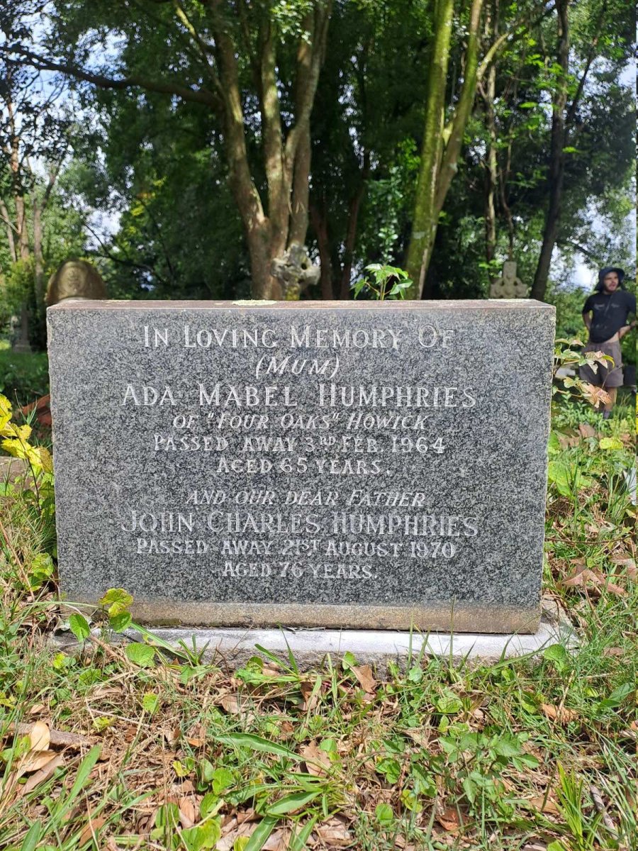 HUMPHRIES John Charles -1970 & Ada Mabel -1964
