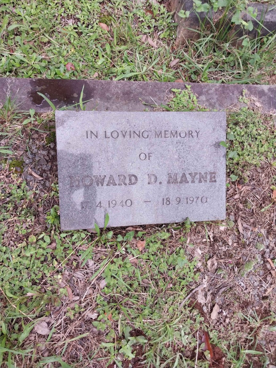 MAYNE Howard D. 1940-1970