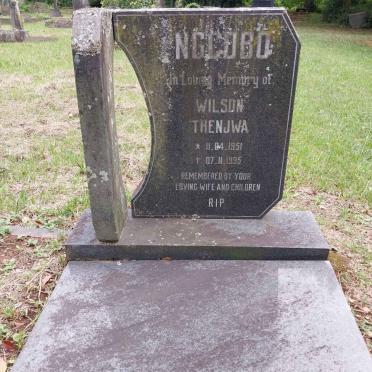 NGCOBO Wilson Thenjwa 1951-1995