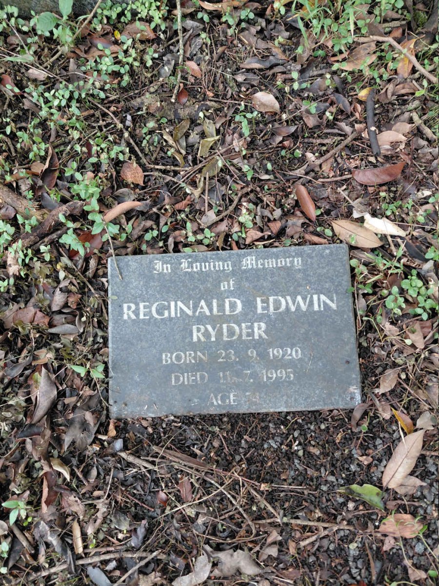 RYDER Reginald Edwin 1920-1995