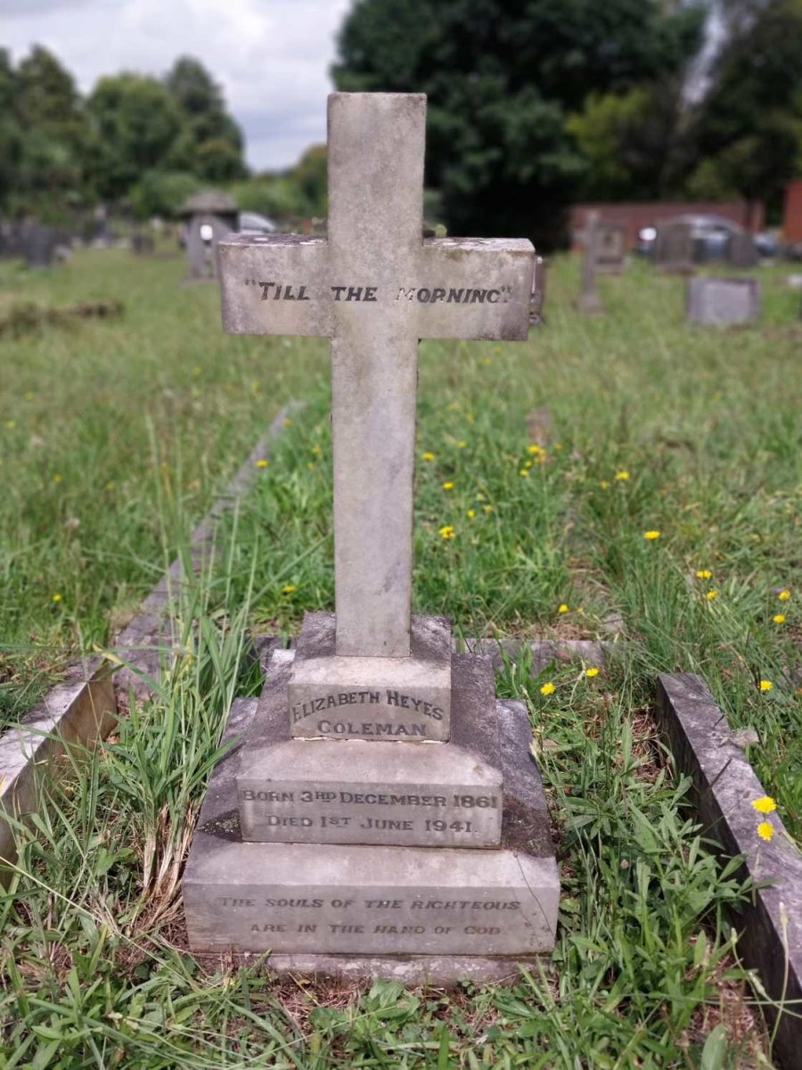 COLEMAN Elizabeth Heyes 1861-1941