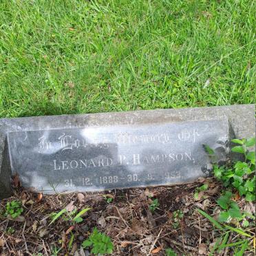 HAMPSON Leonard P. 1888-1953
