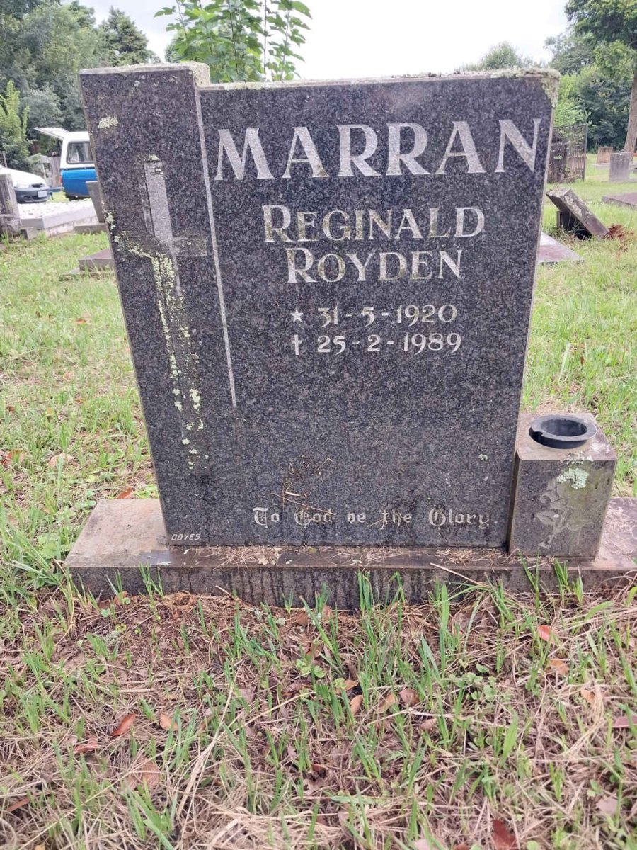 MARRAN Reginald Royden 1920-1989
