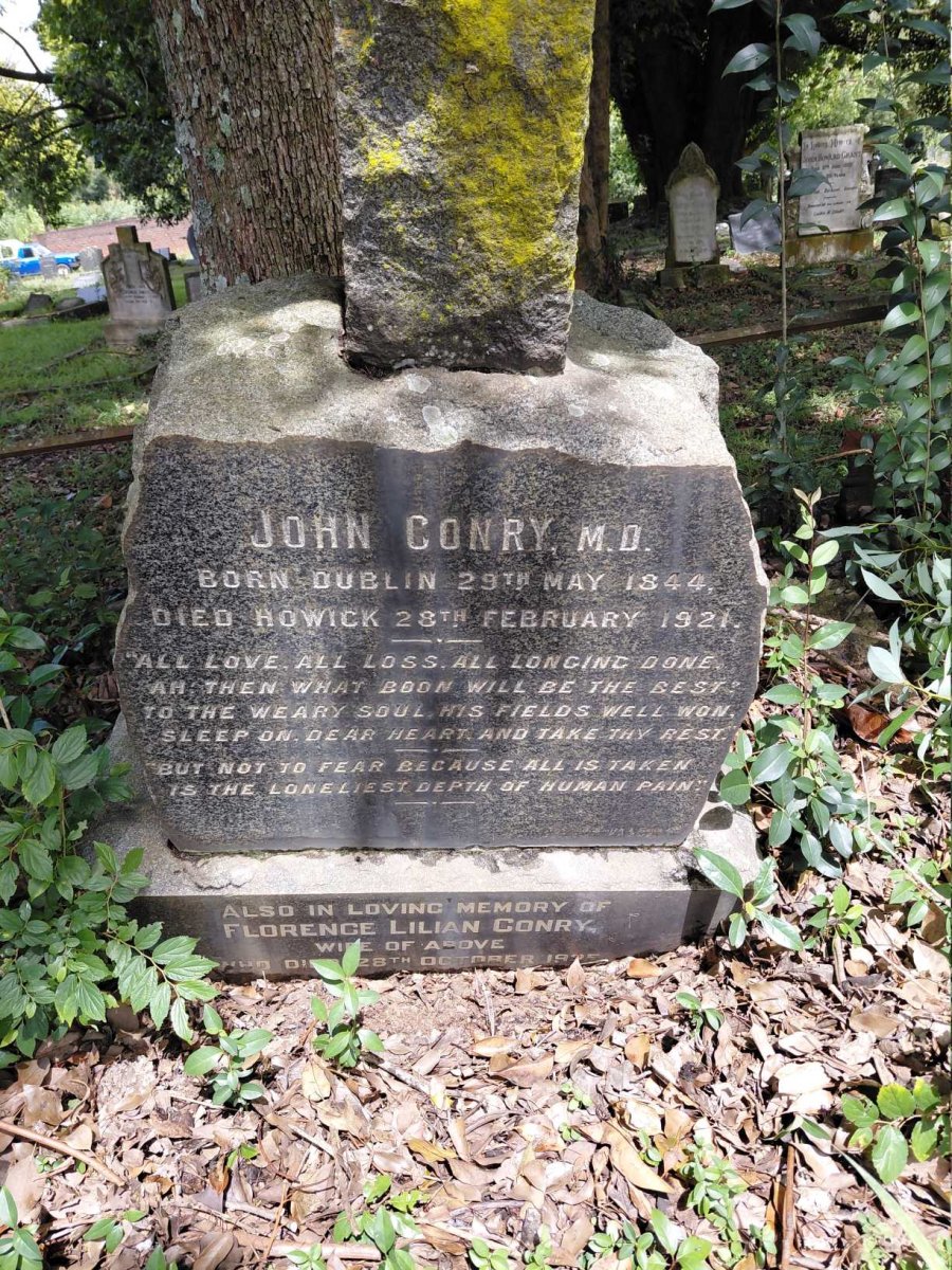 CONRY John 1844-1921 & Florence Lilian -1935