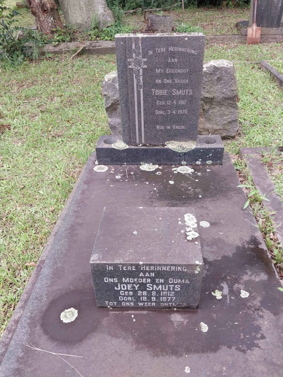 SMUTS Tobie 1912-1970 & Joey 1912-1977