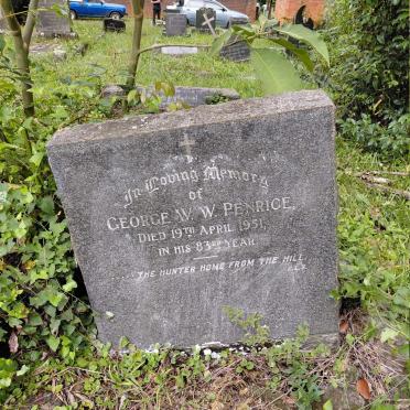 PENRICE George W.W. -1915