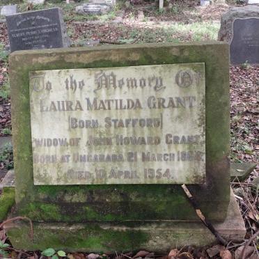 GRANT Laura Matilda nee STAFFORD 1864-1954