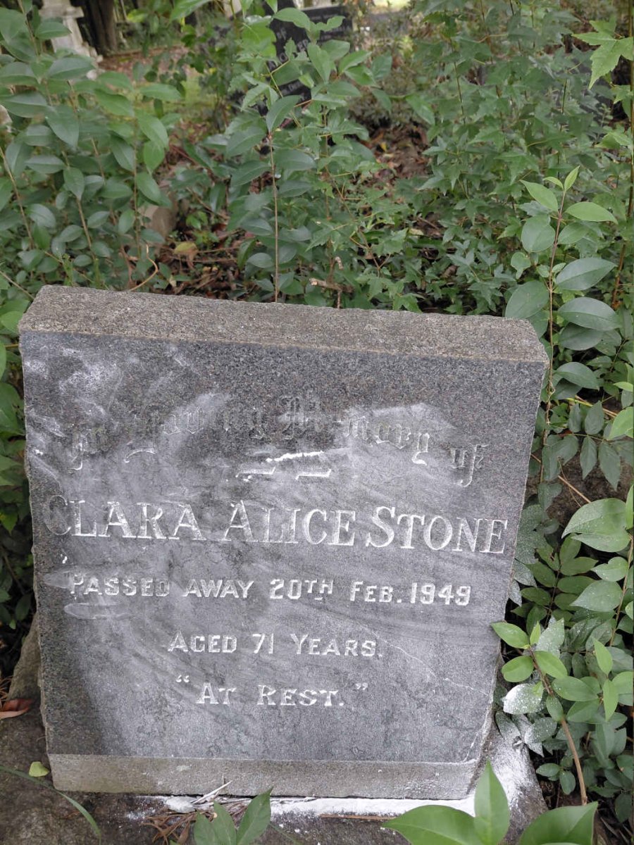 STONE Clara Alice -1949