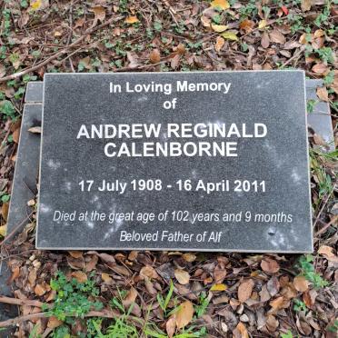 CALENBORNE Andrew Reginald 1908-2011