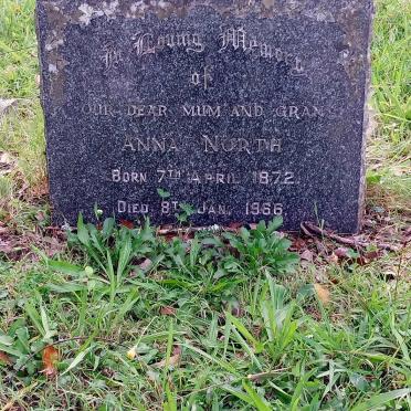 NORTH  Anna 1872-1966 