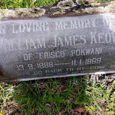 KEOWN William James 1888-1969