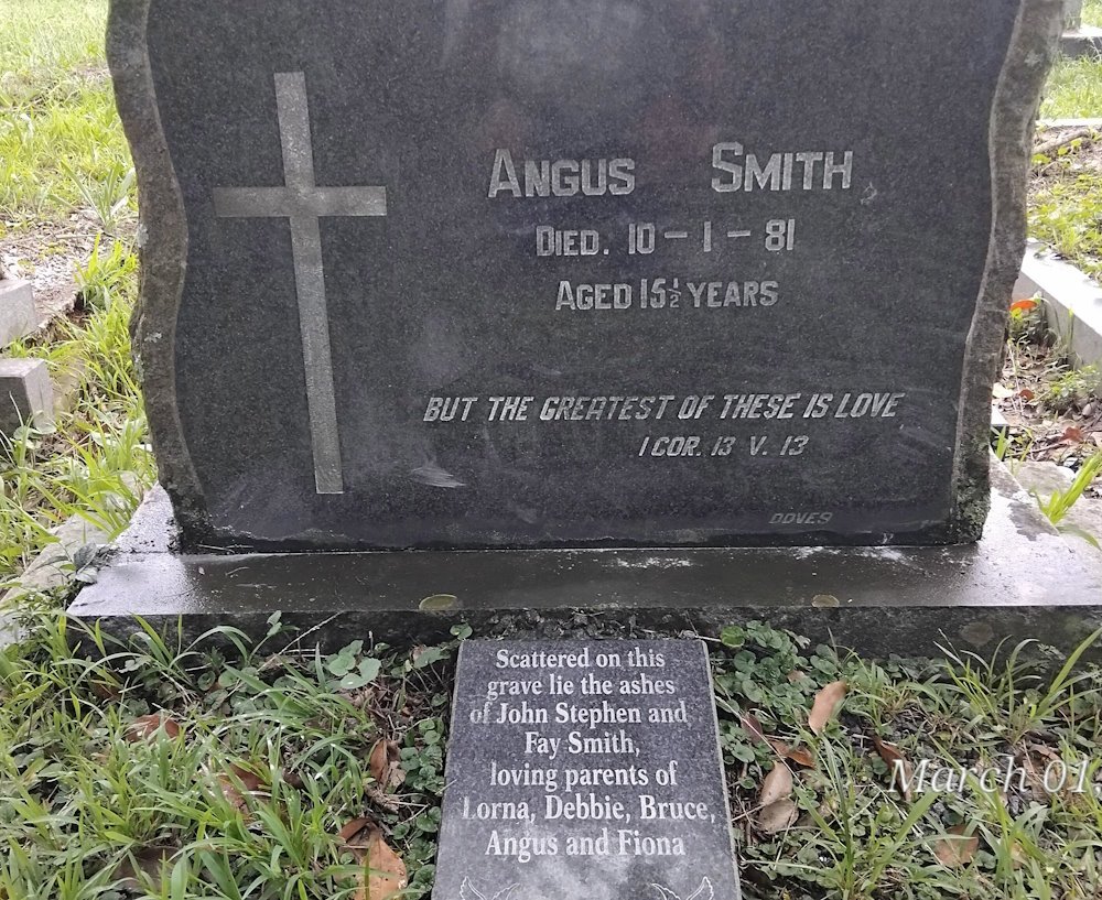 SMITH Angus -1981 :: SMITH John Stephen :: SMITH Fay