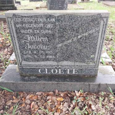 CLOETE Willem Jacobus 1915-1989