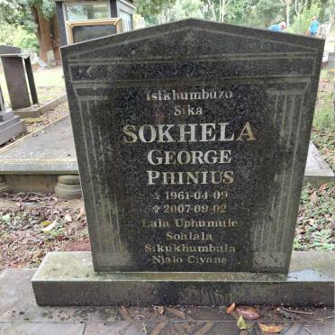 SOKHELA George Phinius 1961-2007