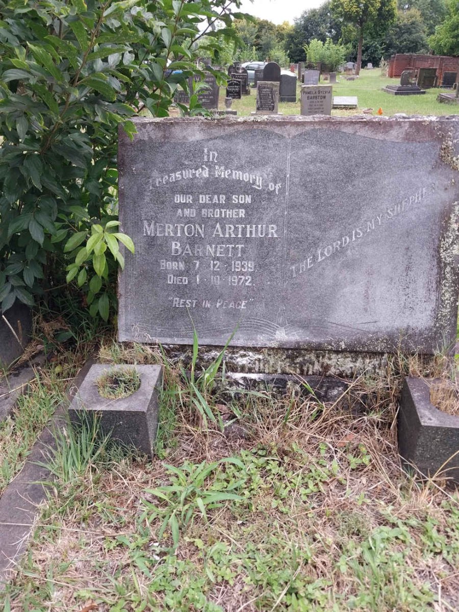 BARNETT Merton Arthur 1939-1972