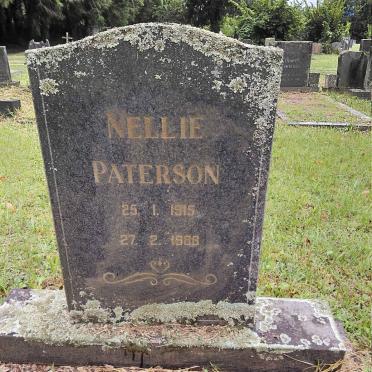 PATERSON Nellie 1915-1988