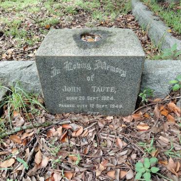 TAUTE John 1924-1948