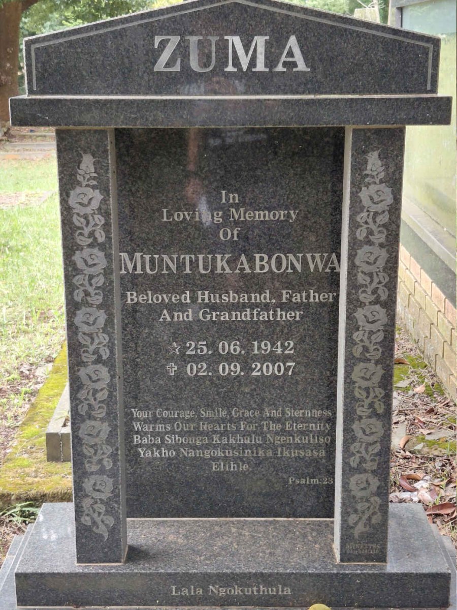 ZUMA Muntukabonwa 1942-2007