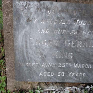 KING Edgar Gerald -1986