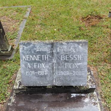 FOX Kenneth A. 1908-1987 & Bessie 1908-2006