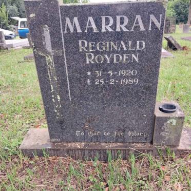 MARRAN Reginald Royden 1920-1989