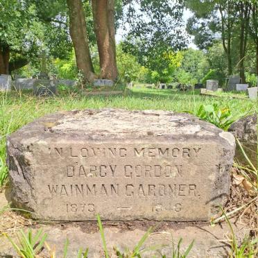 GARDNER D'Arcy Gordon Wainman 1873-1946