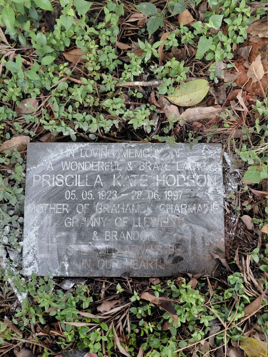 HODSON Priscilla Kate 1923-1997