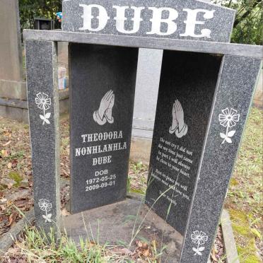 DUBE Theodora Nonhlanhla 1972-2009