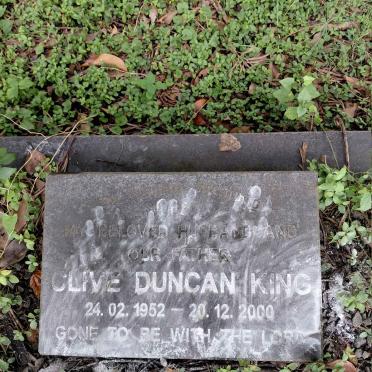 KING Clive Duncan 1952-2000