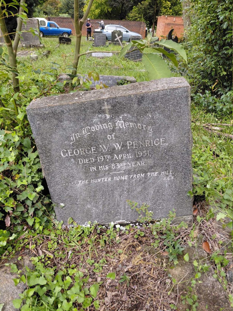 PENRICE George W.W. -1915