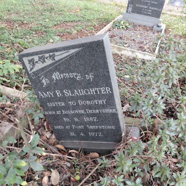SLAUGHTER Amy B. 1887-1972