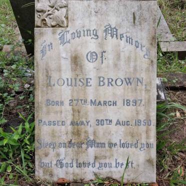 BROWN Louise 1897-1950