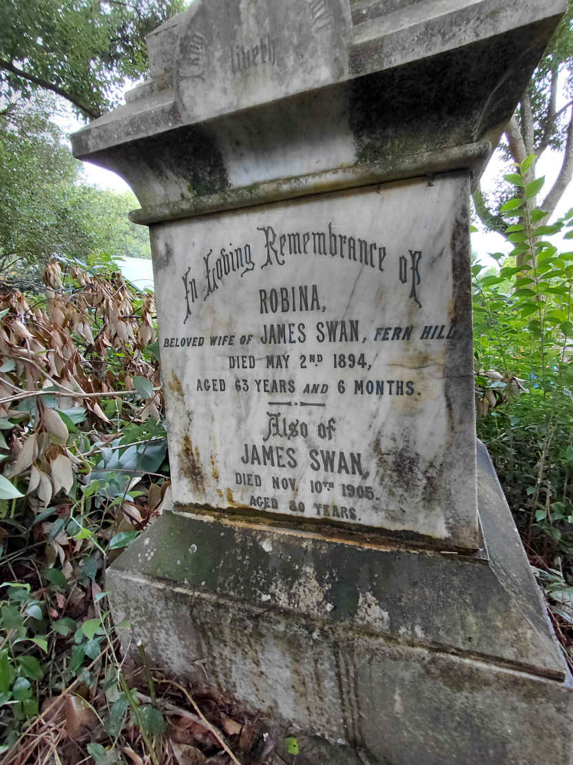 SWAN James -1905 & Robina -1894