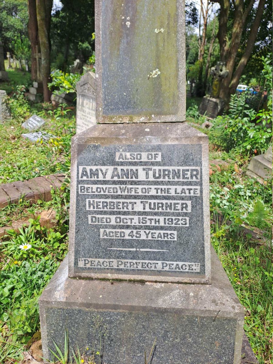TURNER Amy Ann -1923