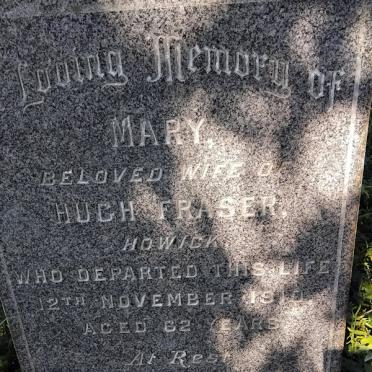 FRASER Mary -1919