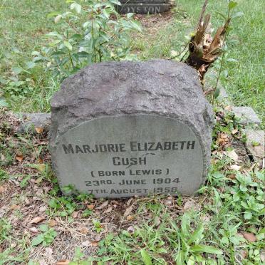 GUSH Marjorie Elizabeth nee LEWIS 1904-1958