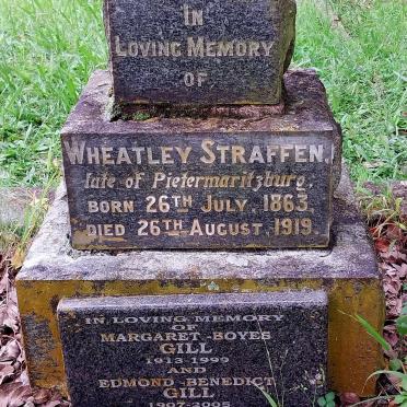 STRAFFEN Wheatley 1863-1919 :: GILL Edmond Benedict 1907-2005 & Margaret Boyes 1913-1999 :: SMITH Bruce Howard 1939-2021 & Lynette Benedict Wheatley 1940-2021_2