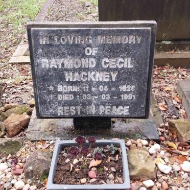 HACKNEY Raymond Cecil 1920-1991