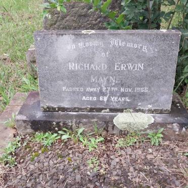 MAYNE Richard Erwin -1966