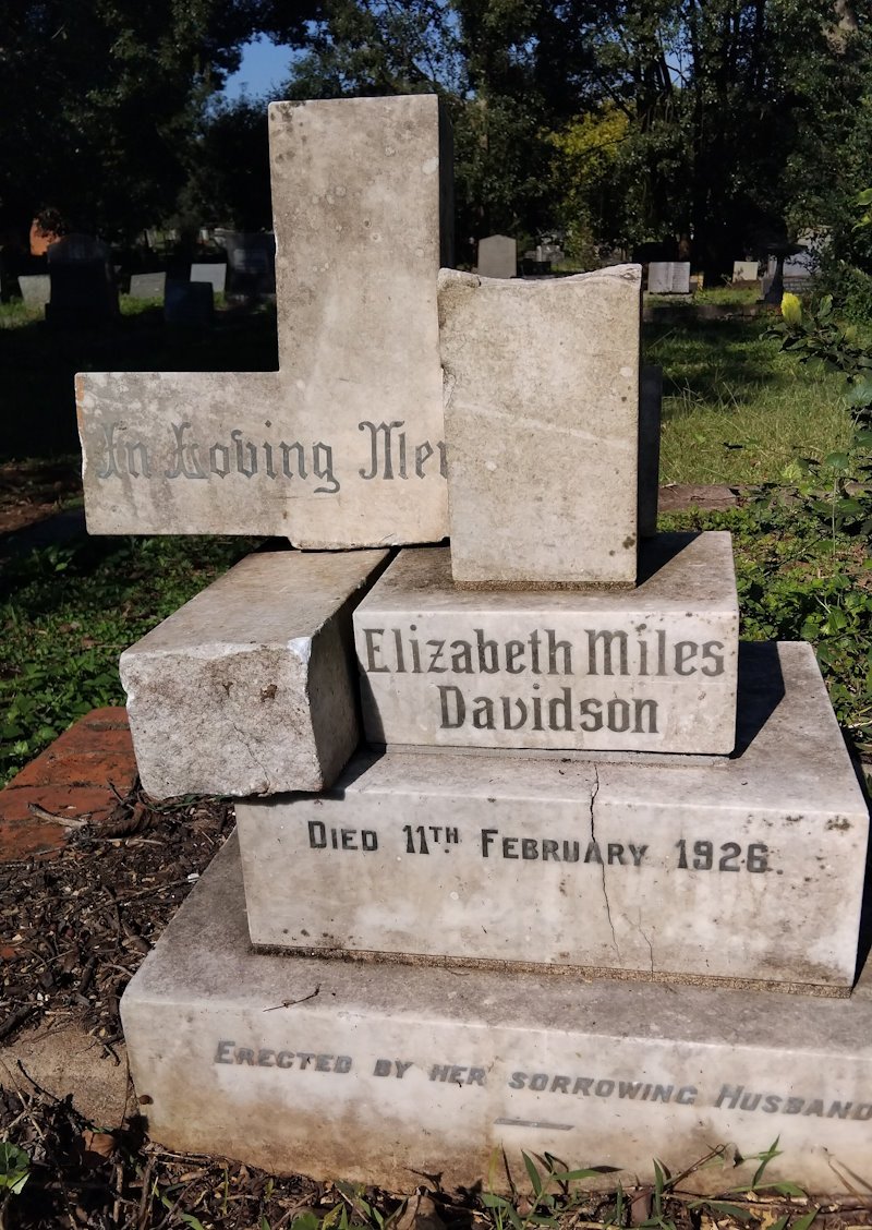 DAVIDSON Elizabeth Miles -1926