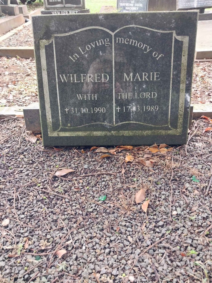 ? Wilfred -1990 & Marie -1989