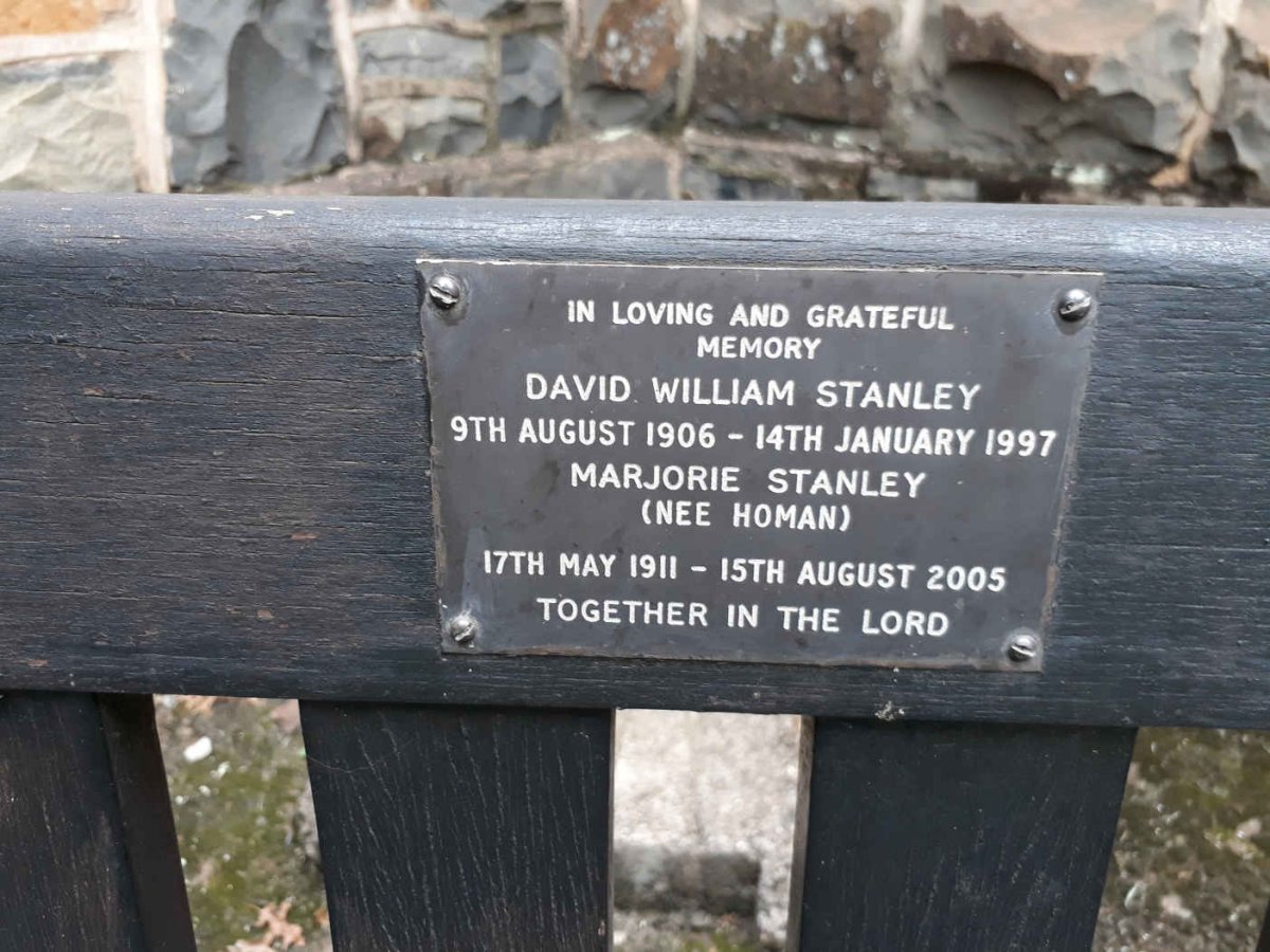 STANLEY David William 1906-1997 &amp; Marjorie HOMAN 1911-2005